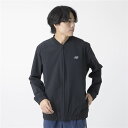 送料無料 ニューバランス ウィンドブレーカー メンズ Newbalance ストレッチウーブン ボンバージャケット 長袖 裏メッシュ アウター 吸汗速乾 ドライ トレーニングジャケット 男性用 上着 スポーツウエア ブランド ブラック 黒 ジャンバー アパレル/MJ41017-BK(4)