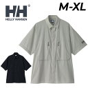 送料無料 ヘリーハンセン 半袖シャツ ウインドシェル メンズ ユニセックス HELLYHANSEN パーテックス ウィンドシャツ アウトドアウェア ウエア 防風...