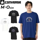 コンバース 半袖 Tシャツ メンズ CONVERSE バスケットボールウエア プリントT コンバースベア スポーツウェア 吸汗速乾 男性 男子トップス バスケシ...
