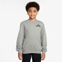 送料無料 ナイキ キッズ 長袖 トレーナー 140-160cm 子供服 NIKE ジュニア スウェットシャツ クルーネック スポーツウェア トップス スポーティ...