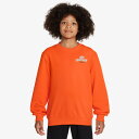 送料無料 ナイキ キッズ 長袖 トレーナー 140-160cm 子供服 NIKE ジュニア スウェットシャツ クルーネック スポーツウェア トップス スポーティ...