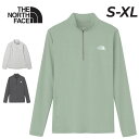 送料無料 ザ・ノース・フェイス レディース 長袖 ジップシャツ THE NORTH FACE L/S FLASHDRY 3D Zip Up アウトドアウェア 抗...