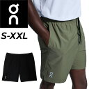 送料無料 オン on ランニングパンツ メンズ ショートパンツ Core Shorts 7インチ コアショーツ インナーブリーフ付き ハーフパンツ ジョギング ...