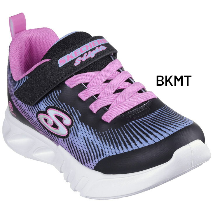 送料無料 スケッチャーズ 光る靴 キッズ LED スニーカー 女の子 16.5-23cm 子供靴 ...