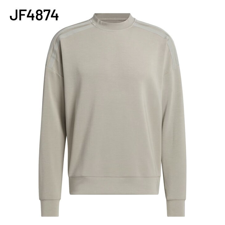 送料無料 アディダス スウェットシャツ メンズ ゴルフウェア adidas GOLF ビヨンド ザ コース クルーネック 長袖プルオーバー トレーナー スエット トップス ストレッチ シンプル 男性 紳士用 メンズウェア スポーツウエア 服 ブランド アパレル/KUH54