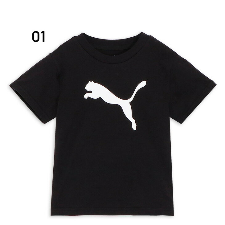 プーマ 半袖 Tシャツ キッズ ジュニア PUMA ボーイズ ESS キャットロゴ S/S TEE TR...