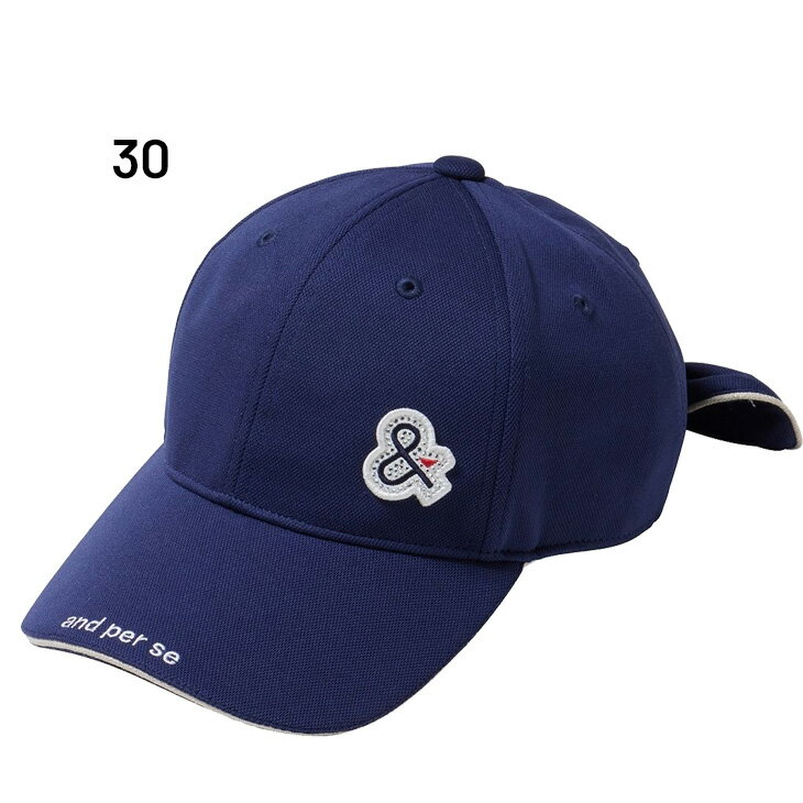 送料無料 アンパスィ ゴルフキャップ レディース and per se GOLF リボン付き ロゴキャップ UVカット ワッペン ラインストーン ぼうし ブランド 女性用 ゴルフウェア アクセサリー おしゃれ かわいい シンプル ゴルフハット アパレル スポーツキャップ/AFS8634