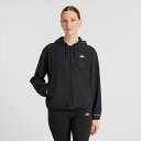 送料無料 ニューバランス ウィンドブレーカー 長袖 レディース Newbalance ストレッチウーブンジャケット フルジップ アウター 吸汗速乾 ドライ フー...