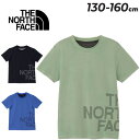 送料無料 ザ・ノース・フェイス キッズ 半袖 Tシャツ THE NORTH FACE 130-160cm 子供服 ビッグロゴ クルーネック UVカット アウトドアウェア カジュアル 子ども 男の子 女の子 キッズウエア ジュニア ロゴT こども ブランド アパレル/NTJ32471