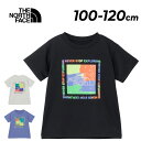 送料無料 ザ・ノース・フェイス 半袖 Tシャツ ベビーウェア 100-120cm THE NORTH FACE トドラー ゲットモテッドグラフィックティー ベビー服 子供服 吸汗速乾 UVカット プリントT アウトドアウェア タウン カジュアル キッズウエア 子ども 幼園児 ブランド アパレル/NTT32575