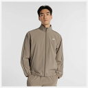送料無料 ニューバランス ウィンドブレーカー メンズ Newbalance ウーブン トラックジャケット 長袖 フルジップ アウター 吸汗速乾 ドライ トレーニ...