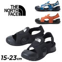 送料無料 ザ・ノース・フェイス サンダル キッズ ジュニア 15-23cm 子供靴 THE NORTH FACE ストレイタムシェル | 水陸両用 子ども用 ウ...
