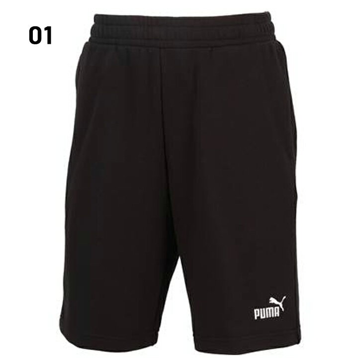 プーマ スウェット ハーフパンツ メンズ PUMA ESS NO.1ロゴ 10インチ ショートパン...