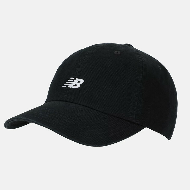 ニューバランス 帽子 メンズ レディース Newbalance 6パネルクラシック キャップ ユニセックス スポーツキャップ ブランド スポーツウエア アクセサリー カジュアル 刺繍ロゴ 定番 メンズ帽子 大人用 男女兼用 ぼうし コットンキャップ アパレル/LAH51004-BK
