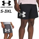アンダーアーマー ショートパンツ メンズ UNDER ARMOUR UAテック ウーブン グラフィックショーツ ハーフパンツ ルーズ 軽量 速乾 トレーニングパ...