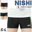 GW中も発送■送料無料 ニシ ショートタイツ 陸上競技 メンズ レディース NISHI T&Fプラクティスタイツ ユニセックス ショート丈 吸汗速乾 スパッツ ...