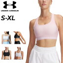 アンダーアーマー スポーツブラ レディース アンダーウェア UNDER ARMOUR UAクロスバックブラ ミディアムサポート スポーツ用インナー 吸汗速乾 スポブラ トレーニング フィットネス 運動 女性用 インナーブラ ブランド スポーツウェア アパレル/1361034【返品不可】(4)