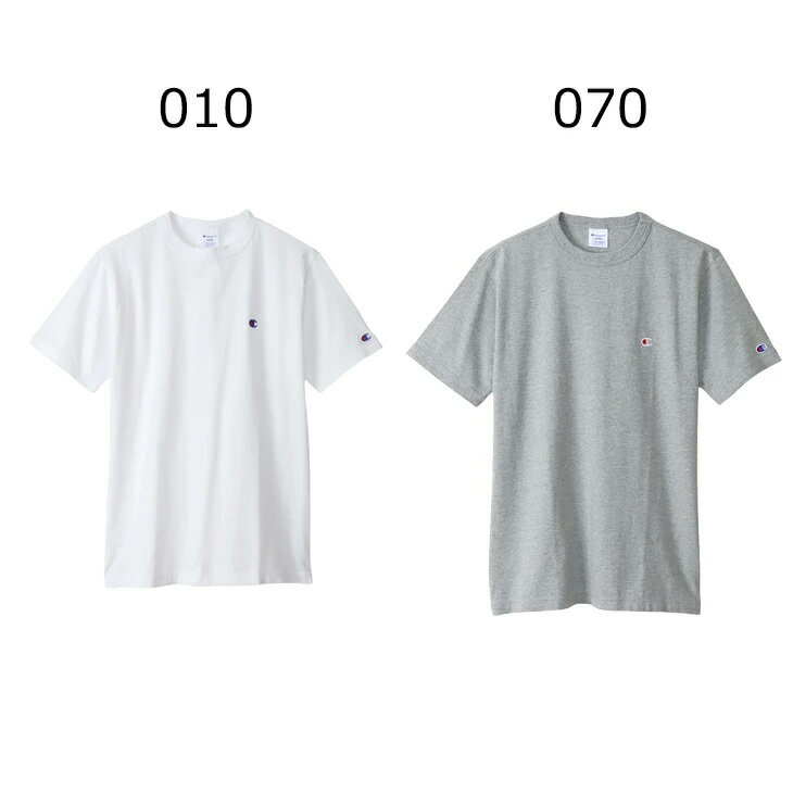 チャンピオン 半袖 Tシャツ メンズ Champion | ベーシック 無地 ワンポイントロゴ ...