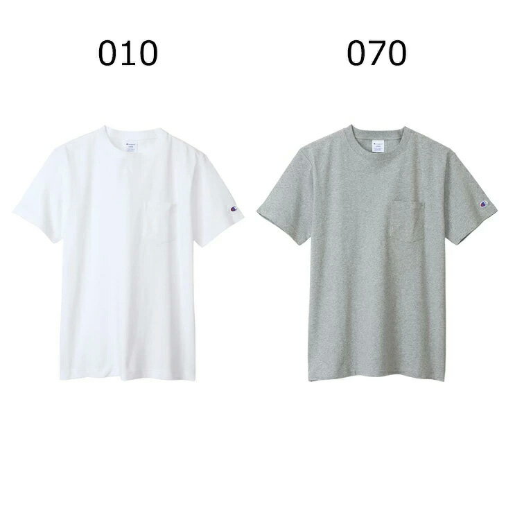チャンピオン 半袖 Tシャツ メンズ Champion ポケットT 無地 クルーネック スポー...