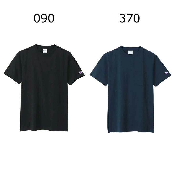 チャンピオン 半袖 Tシャツ メンズ Champion ポケットT 無地 クルーネック スポー...