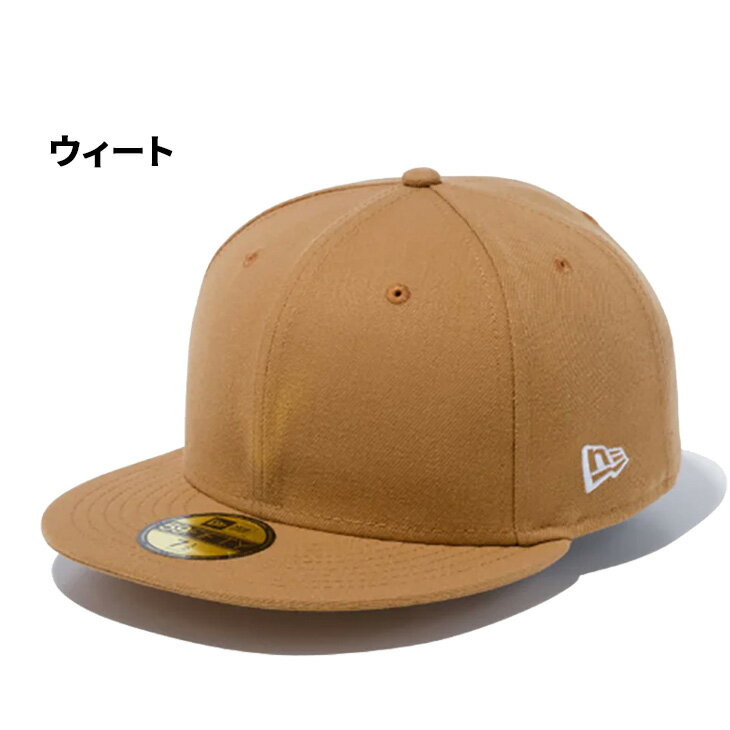 送料無料 ニューエラ 帽子 メンズ レディース NEW ERA 59FIFTY ベーシック 無地キ...
