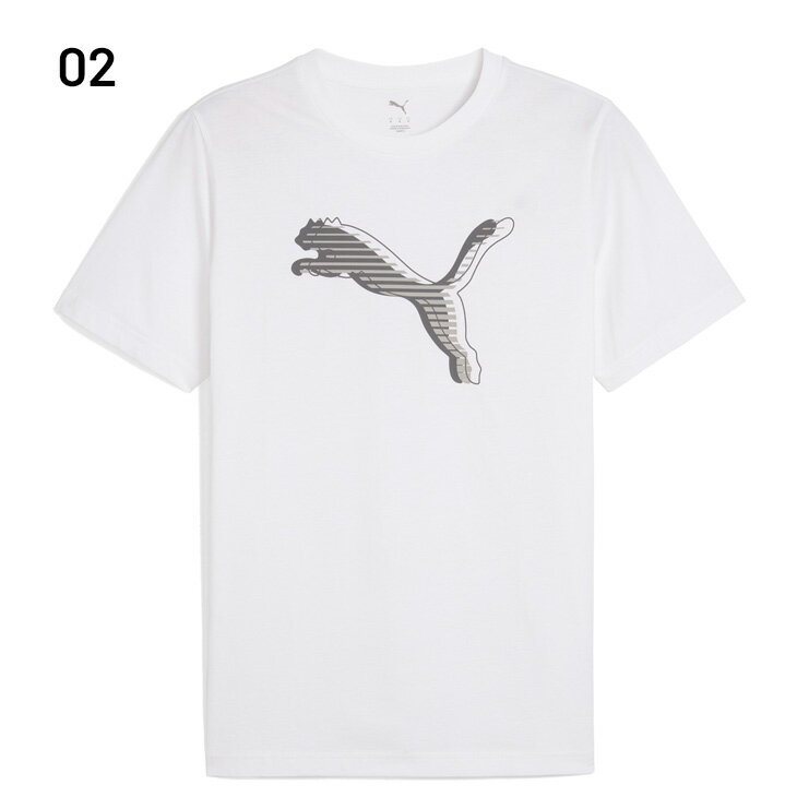 プーマ 半袖 Tシャツ PUMA GRAPHICS キャットロゴ Tシャツ スポーツウェア 男性 ト...