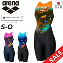 送料無料 アリーナ レディース 競泳水着 WA承認 水泳 スイムウェア arena AQUA RACING レーシング ワンピーススパッツ オープンバック・ハー...