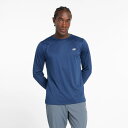 送料無料 ニューバランス 長袖 Tシャツ メンズ Newbalance Sport Essentials ランニングウェア マラソン ジョギング 陸上 トレーニ...