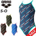 送料無料 アリーナ 水泳 水着 レディース 競泳 練習用 arena ECOタフ トレーニング ワンピース オープンバック 女性用 スイムウェア ウエア 女子 ...