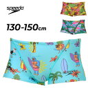 送料無料 スピード キッズ ジュニア 男の子 水泳 競泳 練習用水着 Speedo モルガターンズボックス 130cm 140cm 150cm 子ども 男児用 水泳パンツ MULGAコラボモデル ボックス水着 トレーニングスパッツ 総柄 耐塩素 ボーイズ ブランド スイムウェア/STB52551MU【返品不可】