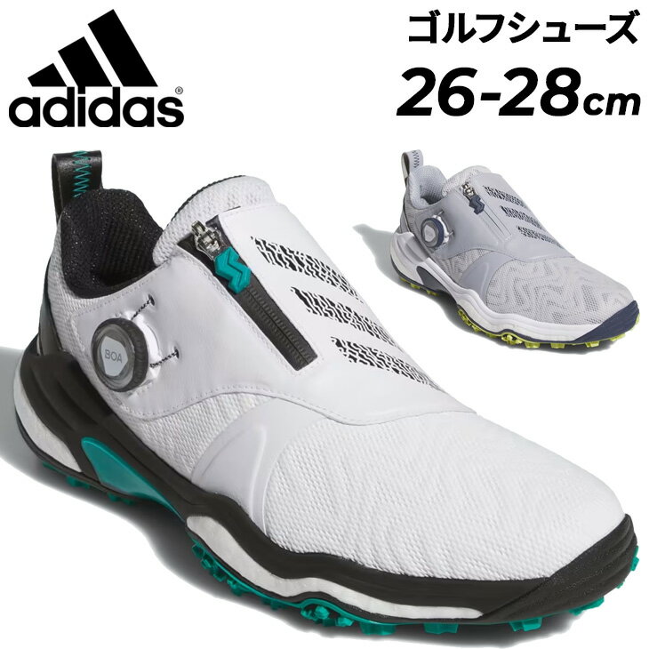 送料無料 アディダス メンズ ゴルフシューズ スパイクレス adidas GOLF コードカオス 25 ボア|ダイヤル BOAシステム 防水 ゴルフ靴 ローカッ...