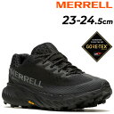 送料無料 メレル トレイルランニング レディース 防水シューズ MERRELL AGILITY PEAK 5 GORE-TEX|全天候型 ローカット 厚底 靴 ...