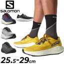 送料無料 サロモン メンズ ランニングシューズ SALOMON AERO BLAZE 3 GRVL ローカット 厚底 ロードラン ジョギングシューズ マラソン ...