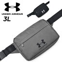アンダーアーマー ウエストバッグ 3L メンズ レディース かばん UNDER ARMOUR ボディバッグ はっ水 撥水 ウエストポーチ ヒップバッグ スポーツ...