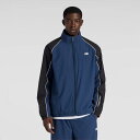 送料無料 ニューバランス ウーブンジャケット メンズ Newbalance トラックジャケット 裏トリコット起毛 トレーニング スポーツウェア 男性用 裏起毛 ...