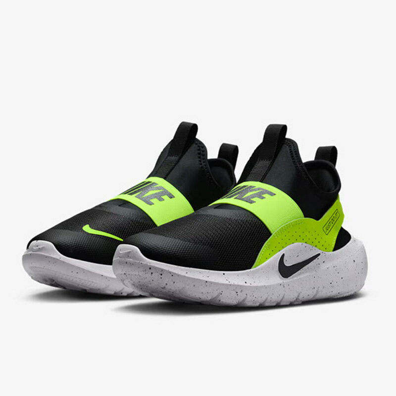 樂天商城 - 送料無料 ナイキ ジュニア スニーカー NIKE フレックスランナー 4 GS｜子供靴 22.5-25cm ランニングシューズ スリッポン スリップオン 子ども 男の子 女の子 キッズ スポーツシューズ スポーティ 普段履き 小学生 学校 運動靴 体育 通学 ブランド nike くつ/IF2893-003