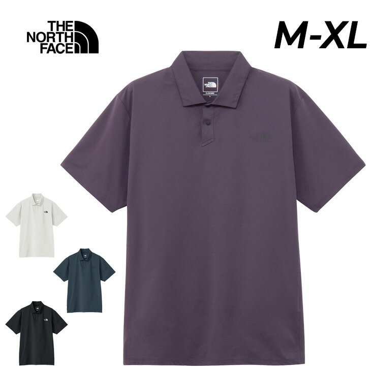送料無料 ザ・ノース・フェイス 半袖 ポロシャツ メンズ THE NORTH FACE S/S テック ポロ 抗菌防臭 速乾 アウトドア カジュアルウェア 男性 トップス 半そで 半袖シャツ 無地 ワンポイント メンズウェア 服 ブランド アパレル/NT22598