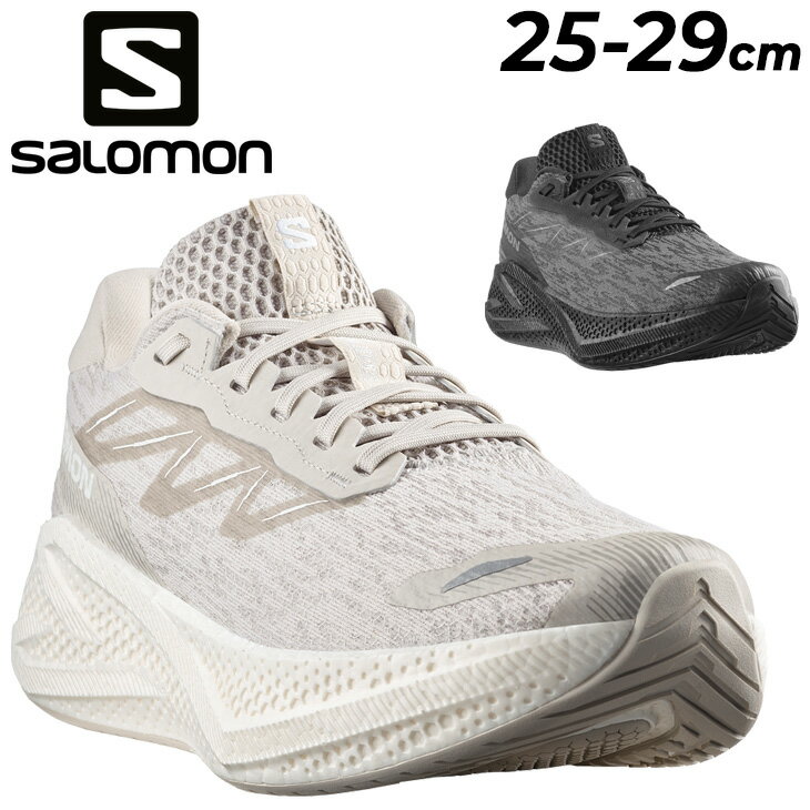 送料無料 サロモン メンズ ランニングシューズ SALOMON エアログライド 4 ローカット 厚底 ロードラン ジョギングシューズ マラソン 男性用 ランシュー 大きいサイズ スポーツシューズ スニーカー 運動靴 ブランド AERO GLIDE 4 くつ/AERGL4