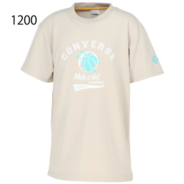 コンバース キッズ ジュニア 半袖シャツ 130-160cm 子供服 CONVERSE プリントTシャ...