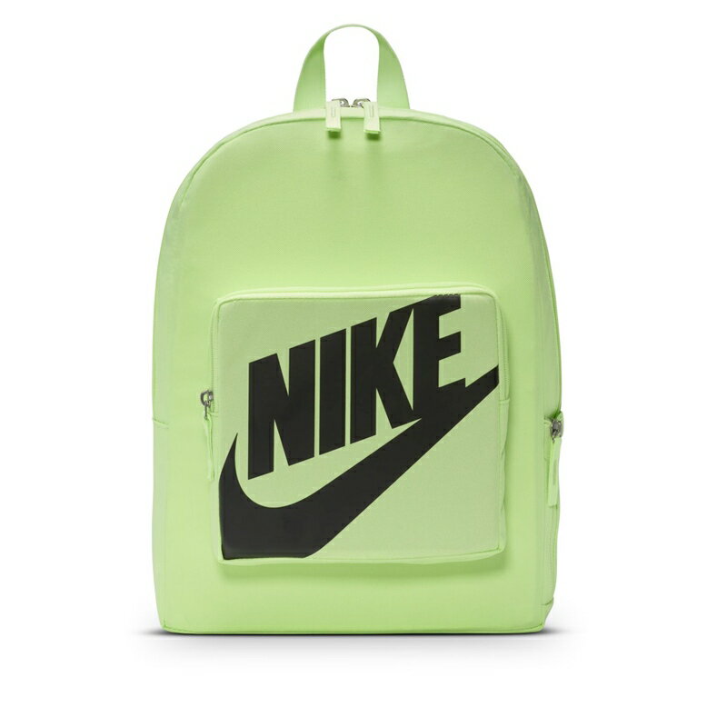 ナイキ 子ども用 リュックサック 16L バッグ NIKE YA クラシック バックパック 子ども用 鞄 デイパック 男の子 女の子 スポーツ カジュアル キッズリュック 黄緑 グリーン ライム スポーツバッグ nike ビッグロゴ こども 通園 遠足 おでかけ ブランド アパレル/BA5928-360