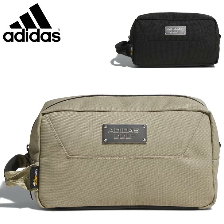 ◆ 商品詳細情報 ◆ ブランド アディダス adidas 商品番号 TL211 カラー (JZ4435)ブラック (JZ4436)ワンダーカーゴ サイズ 寸法：14.0 cm x 24.5 cm 素材 プレーンウィーブ：ナイロン100%（リサイクル100%） 原産国 - ◆画像のカラーについて◆ 商品画像のカラーにつきましては、PC、モバイルなど閲覧環境等により実物のカラーと多少異なることもございます。 予めご理解のうえご注文を賜りますようお願いいたします。 ギフト対応 ※メーカー希望小売価格はメーカーサイトに基づいて掲載しています (記載価格が税抜き価格になっている場合もございます)【アディダス adidas / メンズ / ゴルフポーチ】 ◆同シリーズラウンドバッグ◆ [クラブ コミューター カートバッグ] ◆　商　品　説　明 ◆ □□□当店で販売しております商品はすべて【正規取扱品】です□□□ アディダスゴルフ(adidas)から、メンズのゴルフ用バッグ ［クラブ コミューター ポーチ］です。 耐久性に優れたプレーンウィーブ素材を使用したスタイリッシュなポーチ。 アディダス クラブ コミューターポーチは、 必需品を常に手元に置けるようにデザインされており、 毎日の移動に便利な機能を備えている。 耐久性に優れたプレーンウィーブ生地で作られており、強度が高いだけでなく、 旅行にもカジュアルウェアにも合うクリーンでモダンな見た目に仕上がっている。 多数のポケットが付属しているため整理が簡単で、外出先でも物を手早く取り出せる。 アディダスのブランディングが個性的でオーセンティックな魅力を添え、 シンプルさ、実用性、唯一無二のスタイルが融合した万能アイテムとなっている。 ■詳細 ・サイズ：サイズ：14.0 cm x 24.5 cm ・ポケット付き ・プレーンウィーブ ○耐久性が高く、撥水性に優れたCORDURAナイロンを採用。 ○背面のループを使って、別売りのトートバッグに取り付け可能。