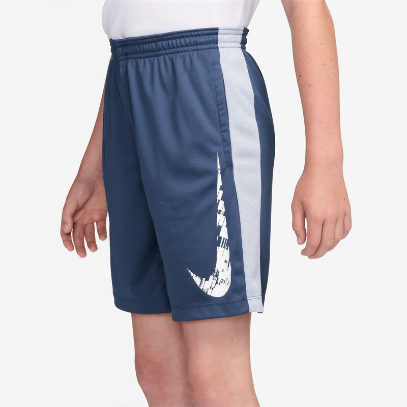 ナイキ ショートパンツ キッズ ジュニア 140-160cm 子供服 NIKE YTH DF TRPHY23 ショート HBR ハーフパンツ Dri-FIT 速乾 ドライ 子ども用 トレーニング スポーツウェア ボトムス 短パン 半ズボン 男の子 女の子 ネイビー 紺 運動 普段使い ブランド アパレル/IF2399-461