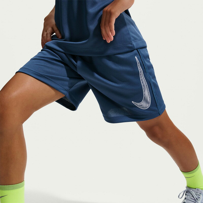 ナイキ ショートパンツ キッズ ジュニア 140-160cm 子供服 NIKE YTH DF MULTI SHORT HBR 裏メッシュ ハーフパンツ Dri-FIT ドライ 子ども トレーニング ランニング サッカー スポーツウェア ボトムス 短パン 半ズボン こども 小学生 運動 ブランド アパレル/IF2431-461