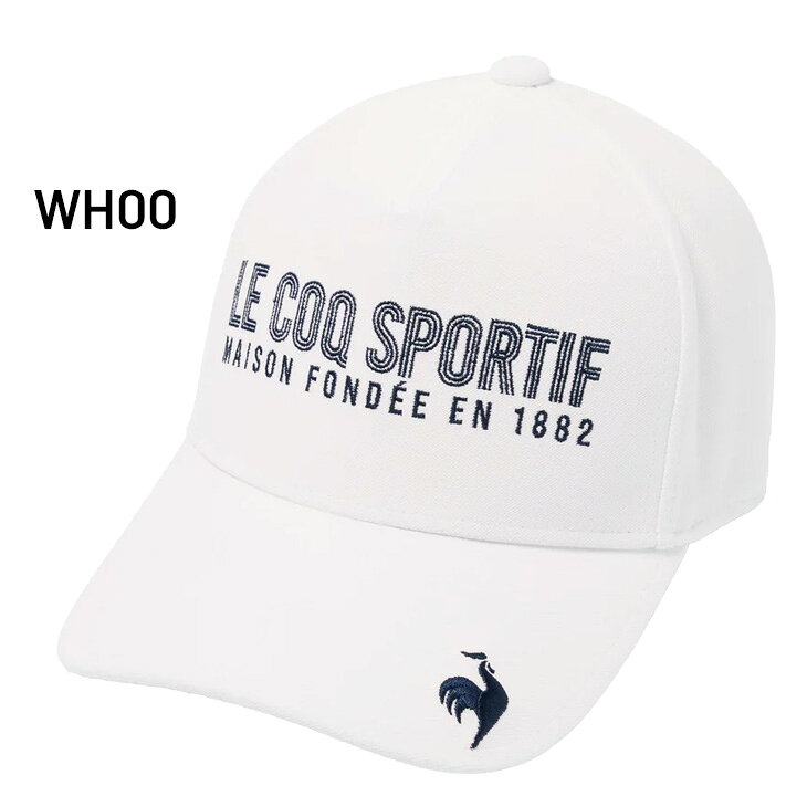 送料無料 ルコックゴルフ ゴルフ用帽子 メンズ le coq sportif golf ロゴキャップ ...
