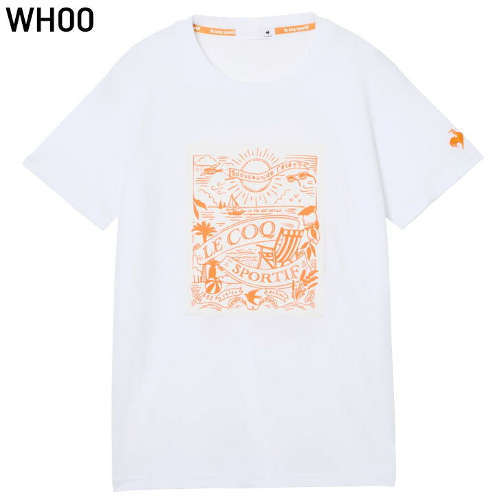 ルコック 半袖シャツ レディース le coq sportif 接触冷感 ポリエチレン 半袖Tシャ...