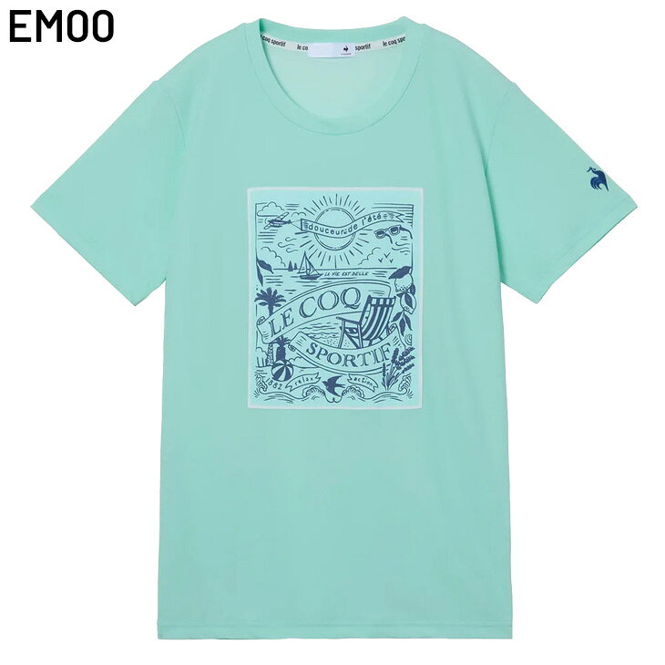 ルコック 半袖シャツ レディース le coq sportif 接触冷感 ポリエチレン 半袖Tシャ...