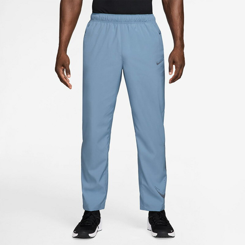 送料無料 ナイキ トレーニングパンツ メンズ ウィンドブレーカー NIKE DF FORM GFX ウーブンパンツ Dri-FIT 吸汗速乾 ロングパンツ 長ズボン ランニング ヨガ 運動 スポーツウェア ウエア 男性 ウインドブレーカー 青 ブルー ずぼん ブランド アパレル/IF2202-486