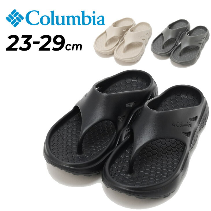 送料無料 コロンビア サンダル メンズ レディース トングタイプ Columbia スライブリバイブフリップ 男女兼用 23-29.cm EVA フィリップフロップ 鼻緒 大きいサイズ アウトドア ブランド キャンプ タウン 普段履き アウタースポーツ リカバリー スリッパ/YU7790