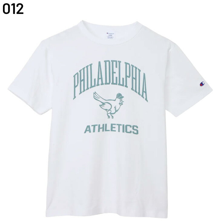 チャンピオン 半袖 Tシャツ メンズ Champion プリントT カレッジ風 クルーネックT ...