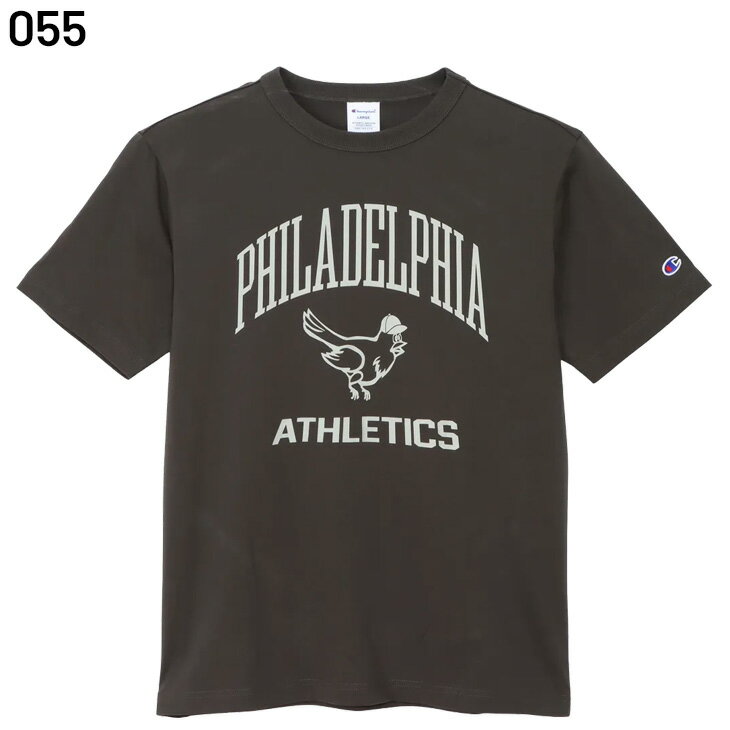 チャンピオン 半袖 Tシャツ メンズ Champion プリントT カレッジ風 クルーネックT ...